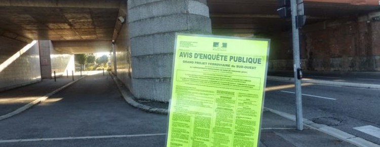 Enquête d'utilité publique TESSO Toulouse