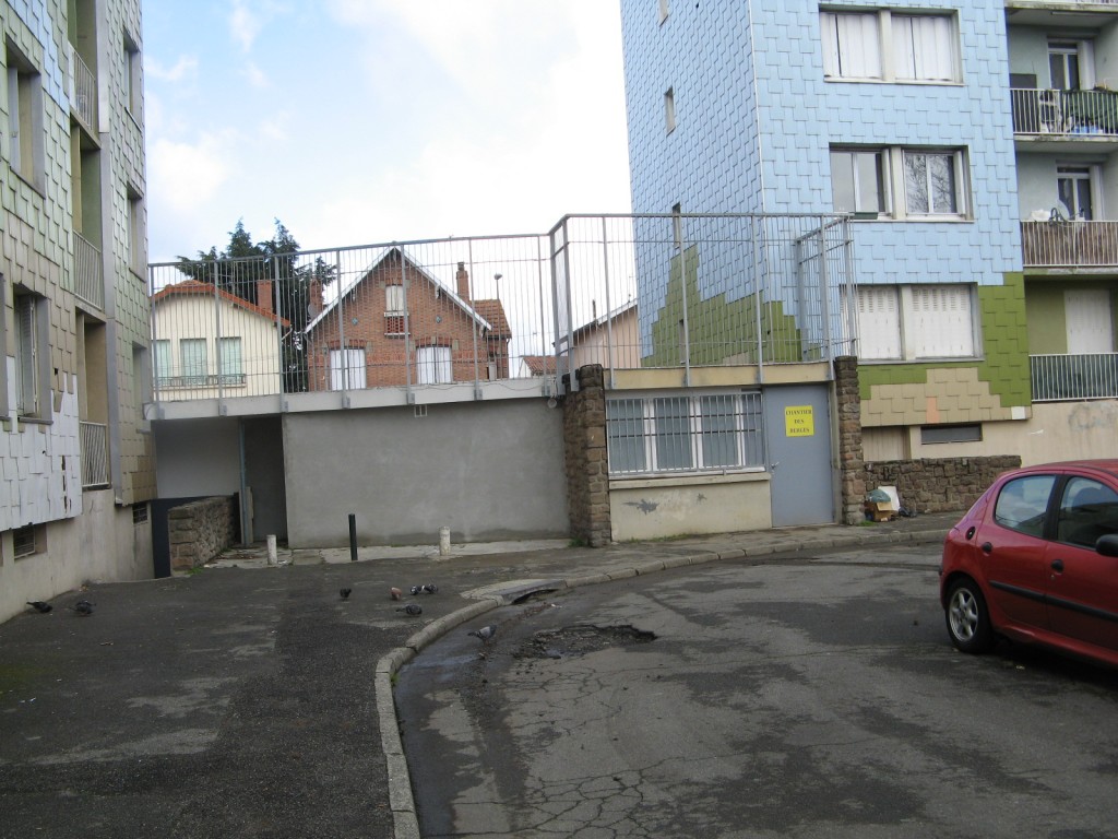 Un mur à la cité Negreneys