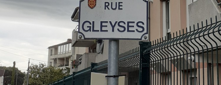Panneau Rue Gleyzes