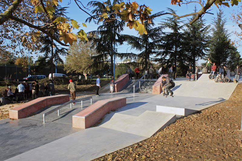 Skate parc des Ponts Jumeaux
